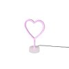 Lampe à poser Reality HEART LED Blanc, 1 lumière