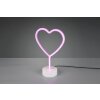 Lampe à poser Reality HEART LED Blanc, 1 lumière