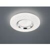Plafonnier Reality MAGNOLIA LED Blanc, 1 lumière, Télécommandes