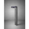 Borne lumineuse Reality Posadas LED Anthracite, 1 lumière, Détecteur de mouvement