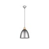 Suspension Reality Jagger Brun foncé, Nickel mat, 1 lumière