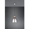 Suspension Reality Jagger Brun foncé, Nickel mat, 1 lumière