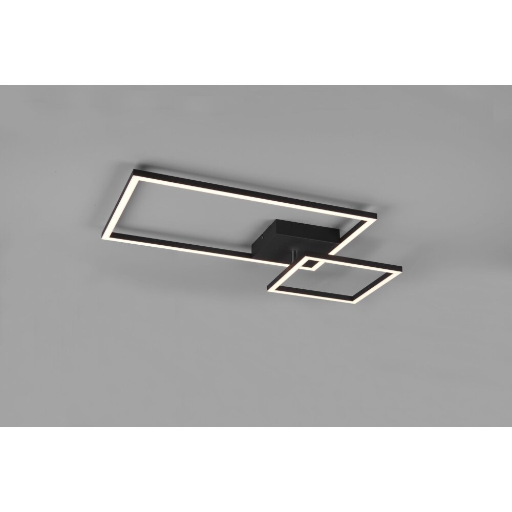 Plafonnier Reality Padella LED Noir, 1 lumière main product photo