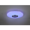 Plafonnier Reality Musica LED Blanc, 2 lumières, Télécommandes, Changeur de couleurs