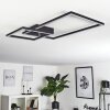 Plafonnier Doyon LED Noir, 1 lumière
