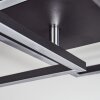 Plafonnier Doyon LED Noir, 1 lumière