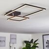 Plafonnier Doyon LED Noir, 1 lumière