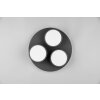 Franklin Plafonnier Luminaires Trio LED Anthracite, 3 lumières