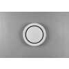 Plafonnier Reality Atria LED Noir, Blanc, 1 lumière, Télécommandes