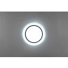 Plafonnier Reality Atria LED Noir, Blanc, 1 lumière, Télécommandes