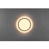 Plafonnier Reality Atria LED Noir, Blanc, 1 lumière, Télécommandes