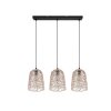 Suspension Reality Lovis Noir, 3 lumières