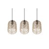 Suspension Reality Lovis Noir, 3 lumières