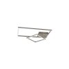 Plafonnier Reality Padella LED Nickel mat, 1 lumière