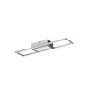 Plafonnier Reality Rigido LED Nickel mat, 1 lumière, Télécommandes