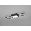 Plafonnier Reality Rigido LED Noir, 1 lumière, Télécommandes