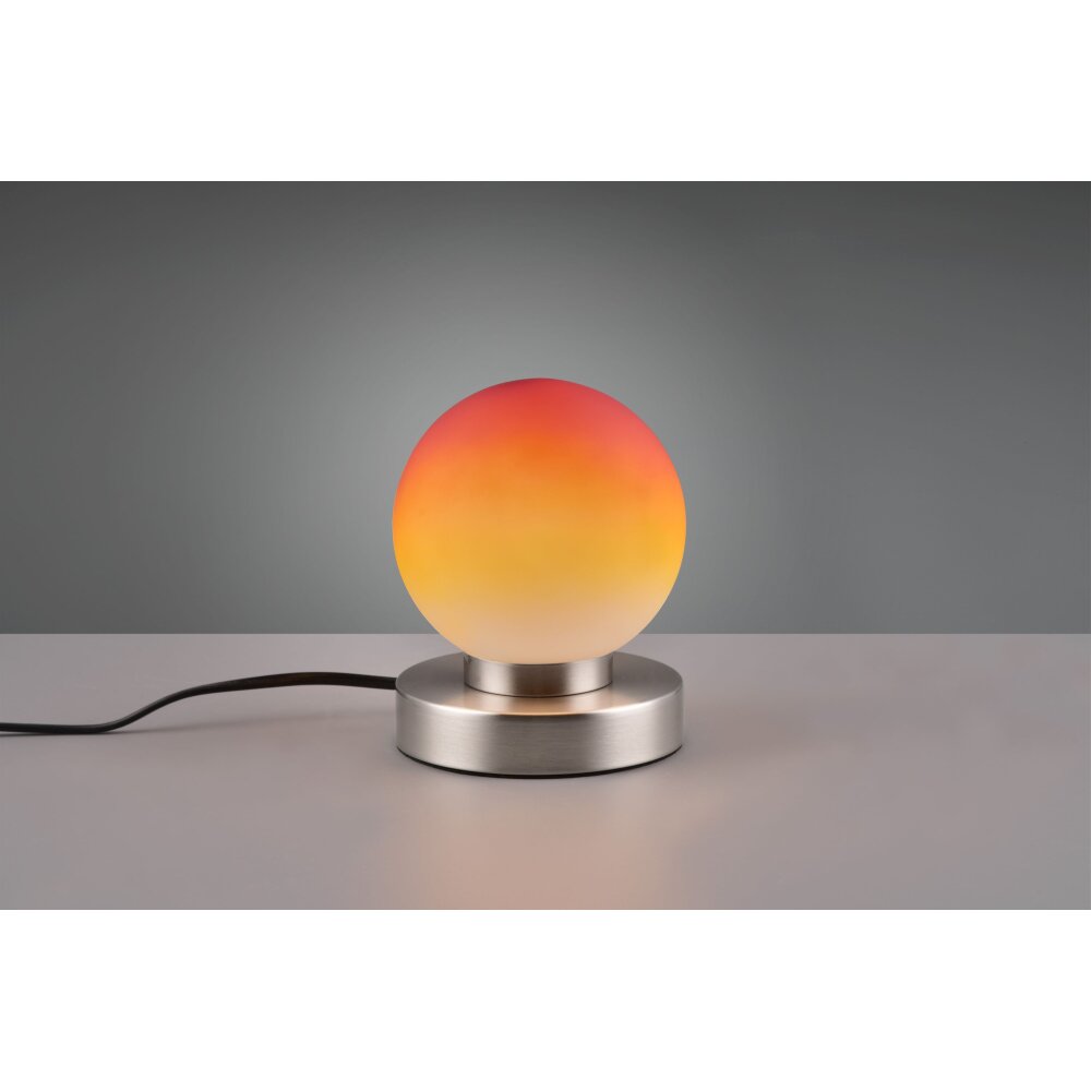Lampe de table Reality Prinz 2 Nickel mat, 1 lumière main product photo
