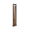 SALMON Lampadaire d\'extérieur Luminaires Trio LED Bois clair, 1 lumière