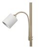 Lampadaire Vezza Laiton, 2 lumières