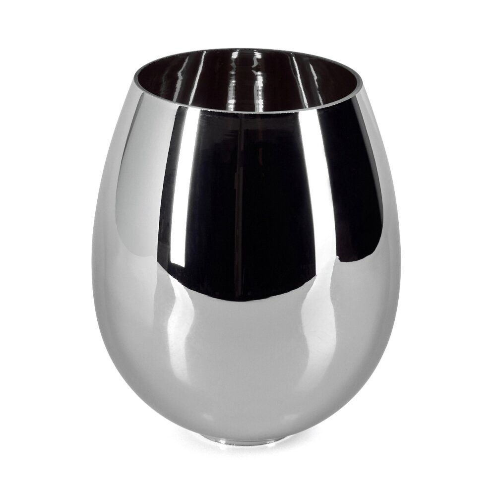 Abat-jour en verre Vevino Verre de rechange, pièce de rechange Chrome, Fumé main product photo