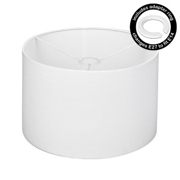 Abat-jour en tissu  Bassagoda pièce de rechange, Abat-jour Blanc