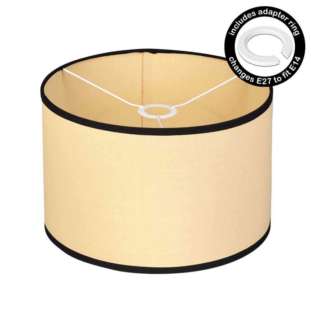 Chellas pièce de rechange, Abat-jour beige, Écru, Noir main product photo