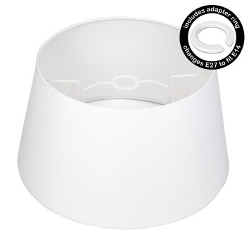 Abat-jour en tissu  Bassagoda pièce de rechange, Abat-jour Blanc