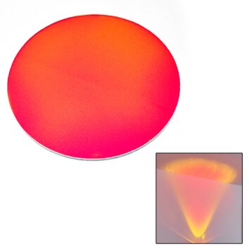 Filtre de couleur  Indore Verre de rechange, pièce de rechange Rouge