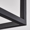 Plafonnier Wick Noir, 4 lumières