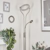 Lampadaire Donna LED Nickel mat, 2 lumières