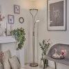 Lampadaire Donna LED Nickel mat, 2 lumières