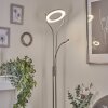 Lampadaire Donna LED Nickel mat, 2 lumières