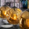 Ripoll Suspension, Boule lumineuse, Suspension Or, 3 lumières