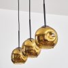 Ripoll Suspension, Boule lumineuse, Suspension Or, 3 lumières