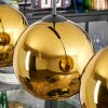 Koyoto Suspension, Boule lumineuse, Suspension Or, 3 lumières