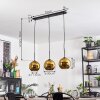 Koyoto Suspension, Boule lumineuse, Suspension Or, 3 lumières