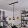 Ripoll Suspension, Boule lumineuse, Suspension Or, 3 lumières