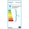 Caserta Borne lumineuse, Lampadaire, Eclairage de chemin couleur acier inoxydable, 1 lumière