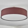 Foggia Plafonnier Nickel mat, 3 lumières