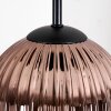 Koyoto Suspension, Boule lumineuse, Suspension Bleu, Or, Vert, Cuivré, 4 lumières