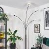 Nikkala Lampadaire Noir, 5 lumières