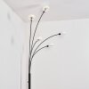 Nikkala Lampadaire Noir, 5 lumières