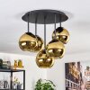 Koyoto Plafonnier, Boule lumineuse 45 cm Or, 5 lumières