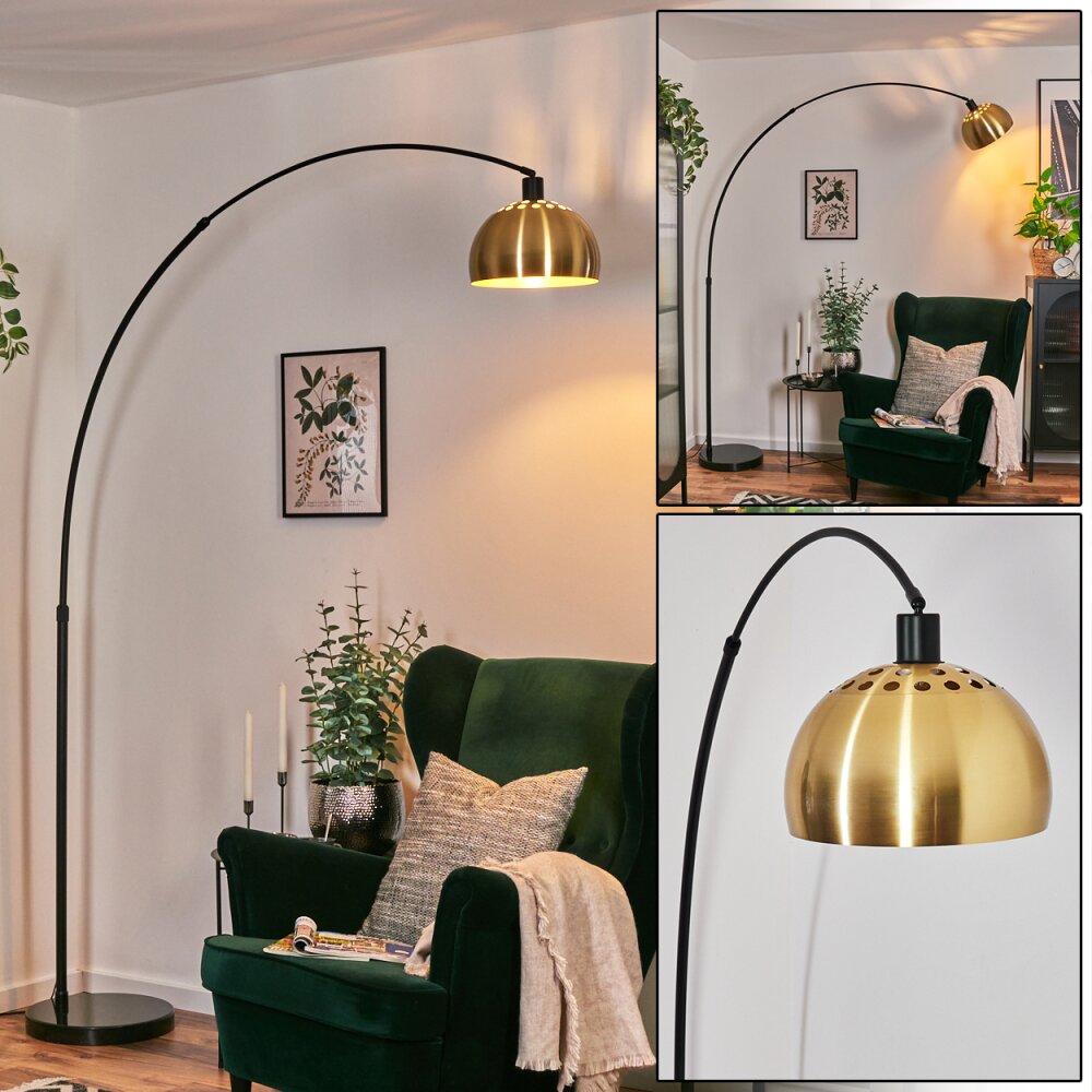 Baloca Lampadaire Noir, 1 lumière main product photo
