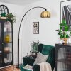 Baloca Lampadaire, Lampadaires arc Noir, 1 lumière