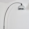Baloca Lampadaire, Lampadaires arc Noir, 1 lumière