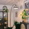 Baloca Lampadaire Noir, 1 lumière