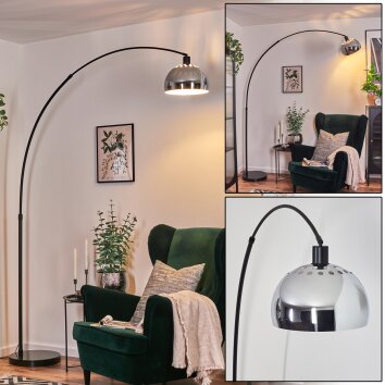 Baloca Lampadaire Noir, 1 lumière