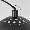 Baloca Lampadaire Noir, 1 lumière