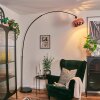 Baloca Lampadaire Noir, 1 lumière